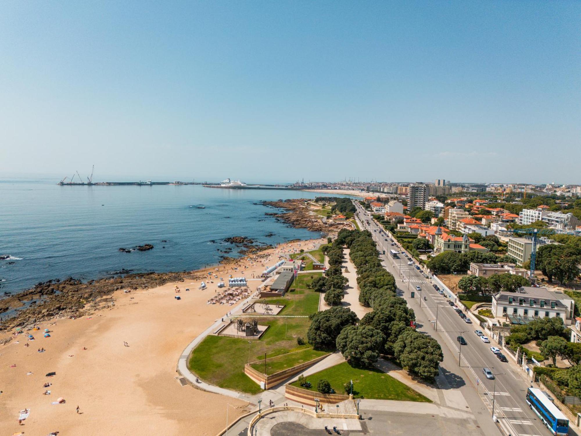 Seaside Cozy Apartment With Private Terrace OOporto Exteriör bild